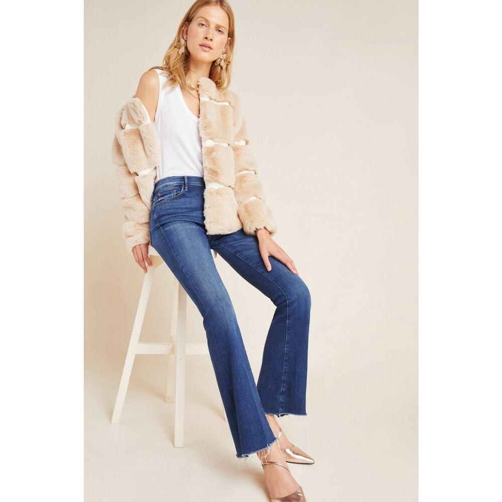 NEW Anthropologie $250 Arielle Faux Fur Jacket By Keepsake Size 4 - Picture 6 of 7